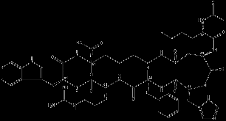 Bremelanotide CAS 189691-06-3