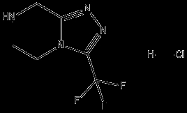 3-(Trifluoromethyl)-5,6,7,8-tetrahydro-[1,2,4]triazolo[4,3-a]pyrazine hydrochloride CAS 762240-92-6